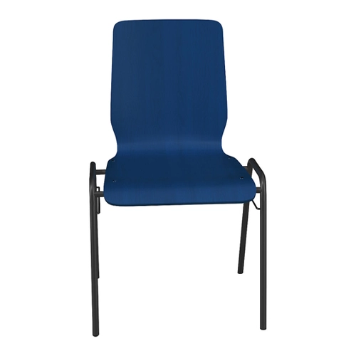 Bild von Stylischer Holzschalenstuhl NUKI von kaiserkraft