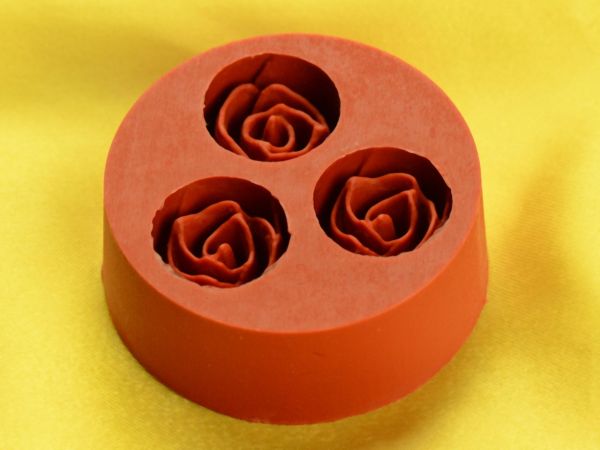 Bild von Flexform Rosenblüte 3er klein