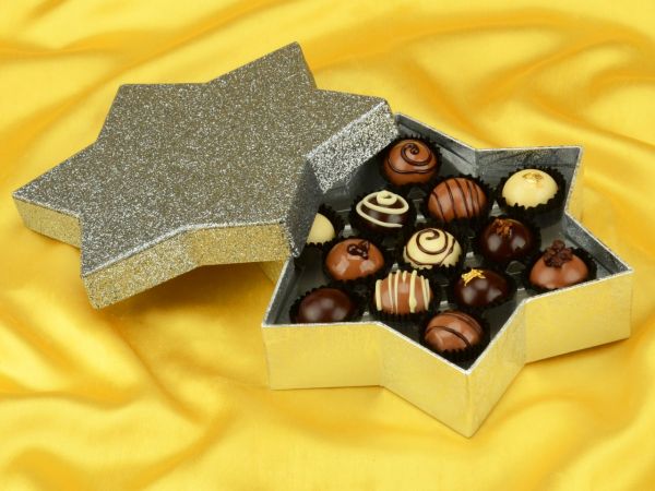 Bild von Chocolate Case Starlight für 13 Pralinen
