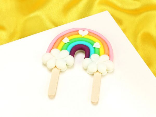 Bild von Feinzucker Regenbogen Pastell