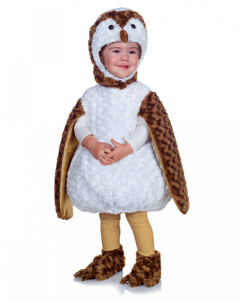 Bild von Kleine Plüsch Schleiereule Babykostüm L