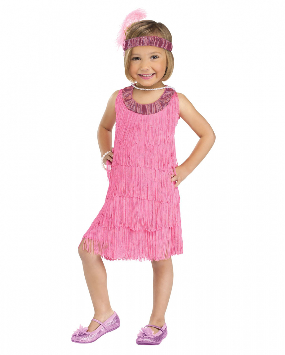 Bild von Flapper Mädchen Kleinkinderkostüm