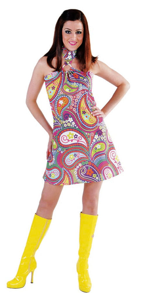 Bild von Funky Colors Hippie Kleid M / 38