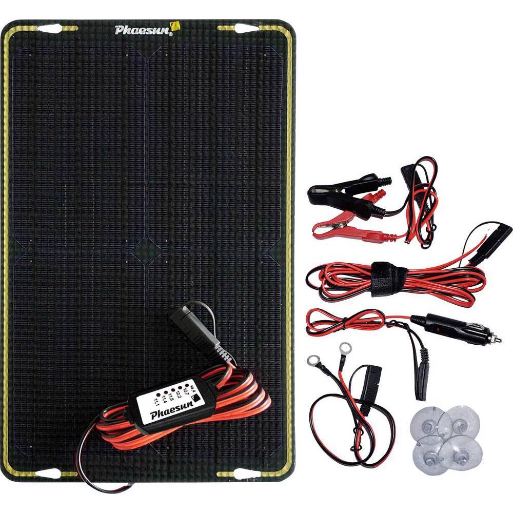 Bild von Phaesun, Solarpanel, r Ladegerät Module Kit Sun Trickle 12W/12V (12 W, 0.54 kg)