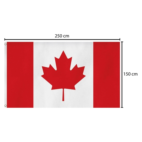 Bild von normani Flagge Fahne Länderflagge 150 cm x 250 cm - Die perfekte Wahl für Outdoor-Aktionen