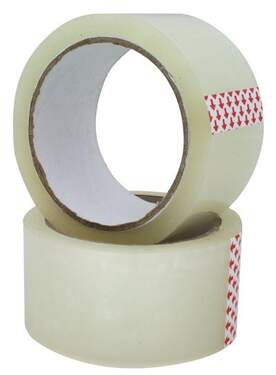 Bild von WBV - Westdeutscher Bindegarn-Vertrieb Eselgrimm GmbH & Co. KG Klebeband 72 Rollen Klebeband Packband 66m X 48mm transparent