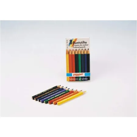 Bild von Rheita Buntstift 40 (5x 8) Mini Dreikant Buntstifte Malstift Farbstift 9cm lang