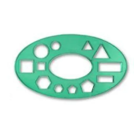 Bild von Rheita Zeichenschablone Mengenlehre Schablone Gr. 14,0 x 8,0 x 0,2cm Farbe: grün