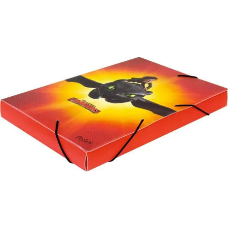 Bild von Stylex Schreibwaren Organisationsmappe DRAGONS Heftbox / DIN A4 / aus PP