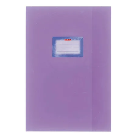 Bild von Herlitz Schulheft 5 Herlitz Heftumschläge / Hefthüllen DIN A4 / Baststruktur / Farbe: vi