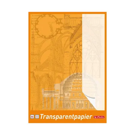 Bild von Herlitz Geschäftspapier 5 Blöcke Herlitz Transparentpapier / 30 Blatt je Block / DIN A4