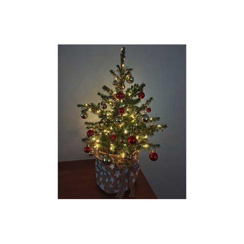 Bild von Lavendel Weihnachtskugeln - 24 Stück in lila