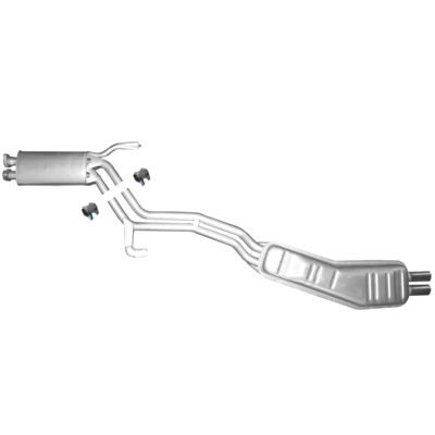 Bild von Bmw E 34 525 Auspuff Auspuffanlage Mitteltopf Endtopf ab Kat