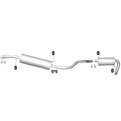 Bild von Ford Galaxy VW Sharan 2.0i 2.8i Edelstahl Mittelschalldämpfer Endschalldämpfer