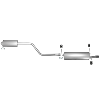 Bild von Citroen Xsara mit Anbausatz Auspuff Auspuffanlage