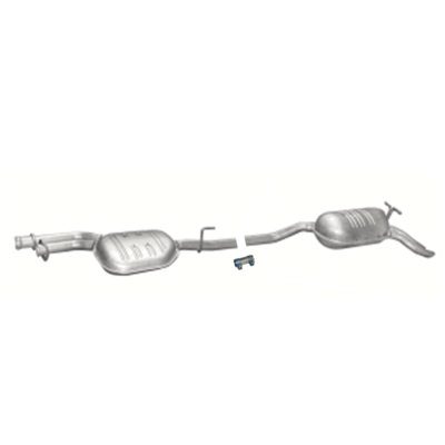 Bild von Mercedes E Klasse E280 E320 2,8 3,2 W210 Endtopf Auspuff Auspuffanlage