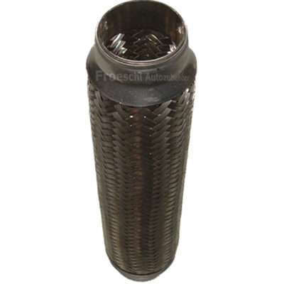 Bild von 40x260mm Flexteil Universal Flexrohr Hosenrohr Flexstück Reparaturrohr Flexibles Rohr Abgasanlage Auspuff Reparaturstück Auspuffanlage Drahtgeflecht Verbindungsstück Auspuffrohr Abgasrohr