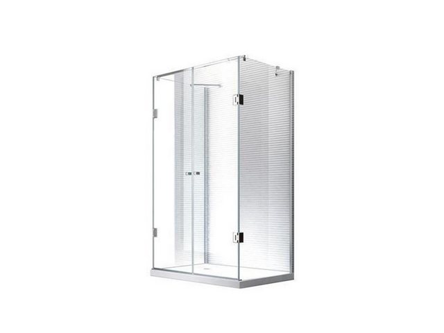 Bild von Glaszentrum Hagen Eckdusche Glaszentrum Hagen - 75x120x75x195cm - Ares U-Duschkabine Dusche Duscha