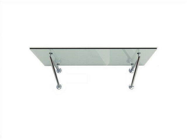 Bild von Glaszentrum Hagen Vordach Glaszentrum Hagen - Typ/V 120x90cm Glasvordach Vordach Türvordach VSG