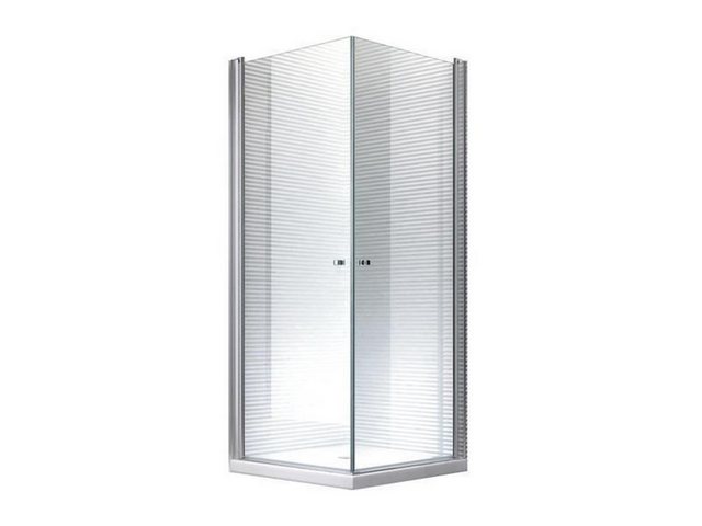 Bild von Glaszentrum Hagen Eckdusche Glaszentrum Hagen - 90x90x195 cm "Zeus" Duschkabine Eckeinstieg Eckdus