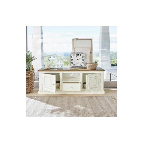 Bild von Mirabeau Kommode Sideboard Cogolin – Antikweiß im Shabby-Chic-Stil