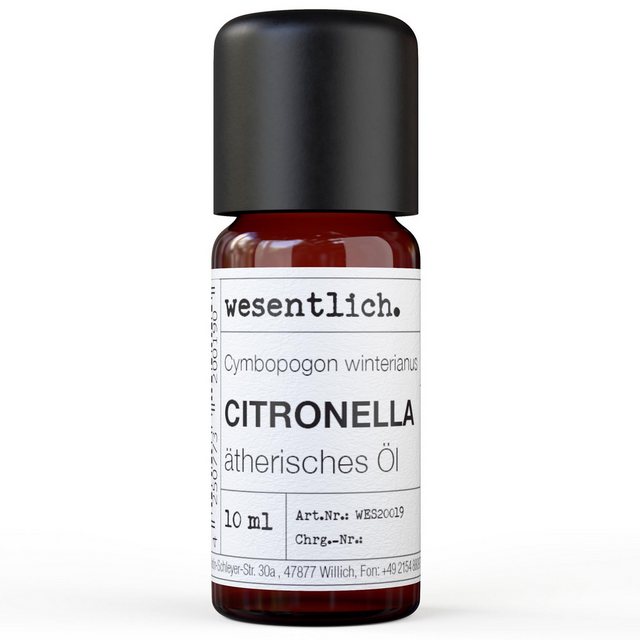 Bild von wesentlich. Duftlampe Citronella 10ml - ätherisches Öl