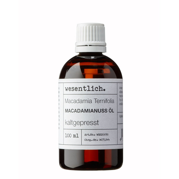 Bild von wesentlich. Macadamianussöl