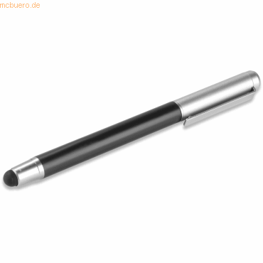 Bild von 4Smarts Eingabestift 2in1schwarz, Stylu Touchpen Schwarz, Silber