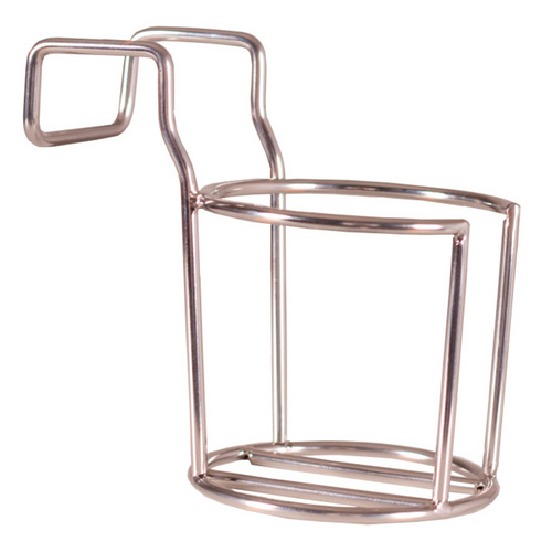 Bild von MR. DEKO Getränkehalter für Strandkörbe - Edelstahl Halter für Gläser & Becher - Flaschenhalter für Champagner, Sekt, Wein & Bier - Strandkorb Zubehör - Premium Bierhalter/Weinflaschenhalter