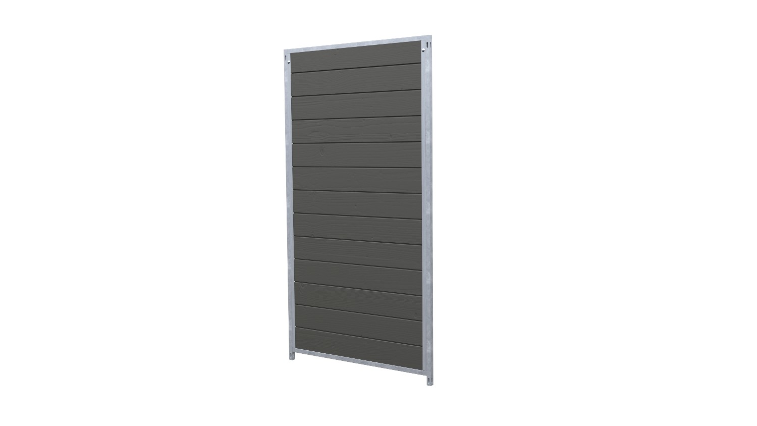Bild von Hundezwinger Holzelement Sonderserie 1,84 x 1,0 m | Graphitgrau