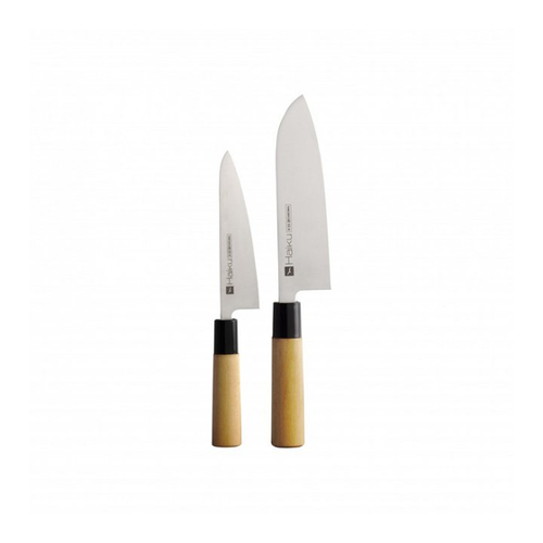 Bild von CHROMA Messer-Set, Santoku + kleines Kochmesser im Test