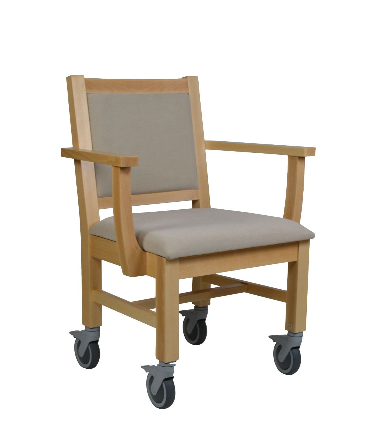 Bild von Devita Devita Stuhl mit Rollen für Schwergewichtige Max XXL EXPRESS 67 cm Sitzbreite