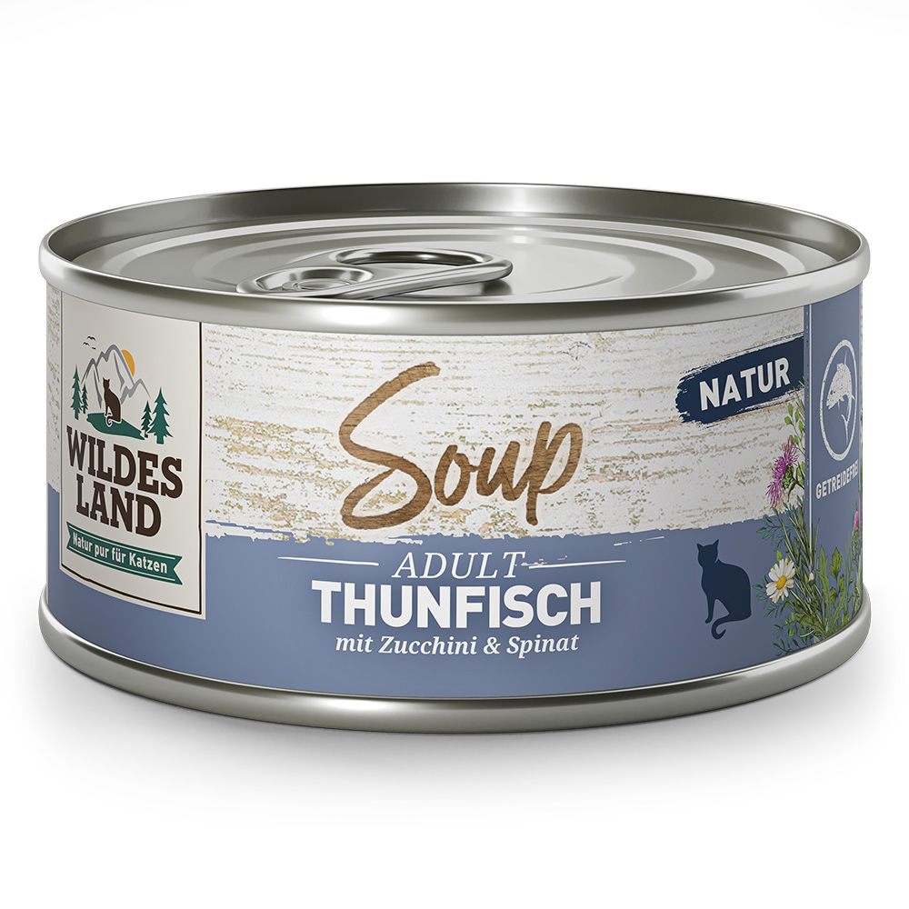 Bild von Wildes Land | Thunfisch mit Zucchini & Spinat | Soup | 12 x 80 g