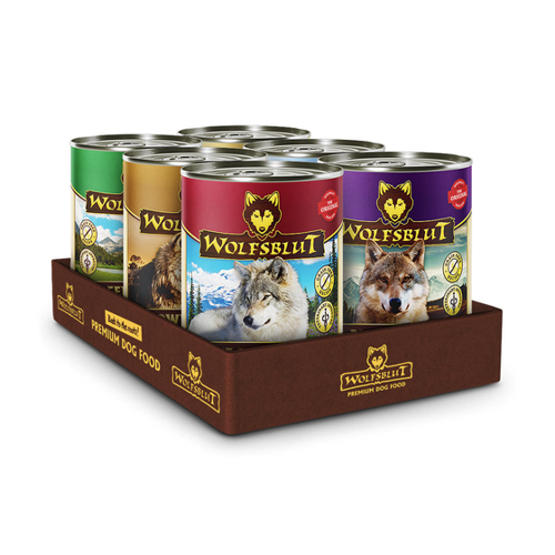 Bild von Wolfsblut Adult Mixpaket – Vielfältige Ernährung für Ihren Hund