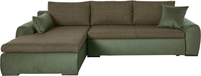 Bild von Home affaire Ecksofa Win L-Form, wahlweise mit Bettfunktion und Bettkasten