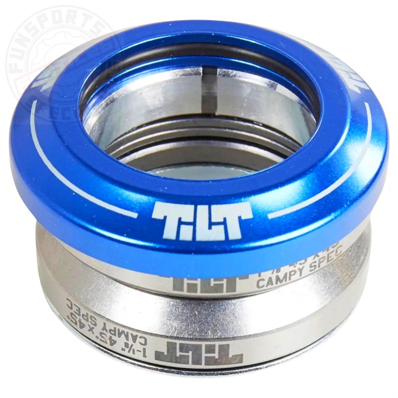 Bild von Tilt Stunt-Scooter / BMX Full integrated Headset 1 1/8" Blau