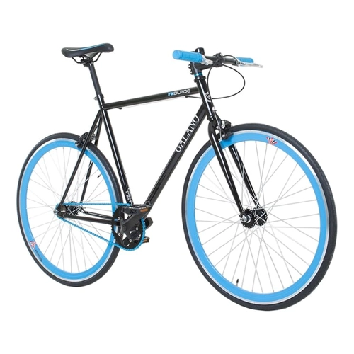 Bild von Galano Singlespeed Blade, 1 Gang, ohne Schaltung, Fixie Fahrrad Singlespeed Damen Herren 165 - 195 cm retro Urban Bike