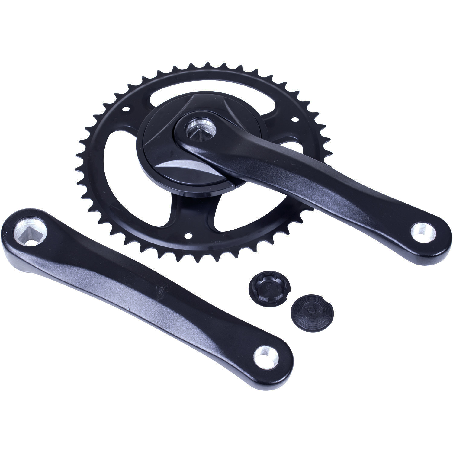 Bild von Prowheel Kurbelgarnitur einfach Fahrrad Kettenradgarnitur 140 bis 170 mm Kurbel Rad