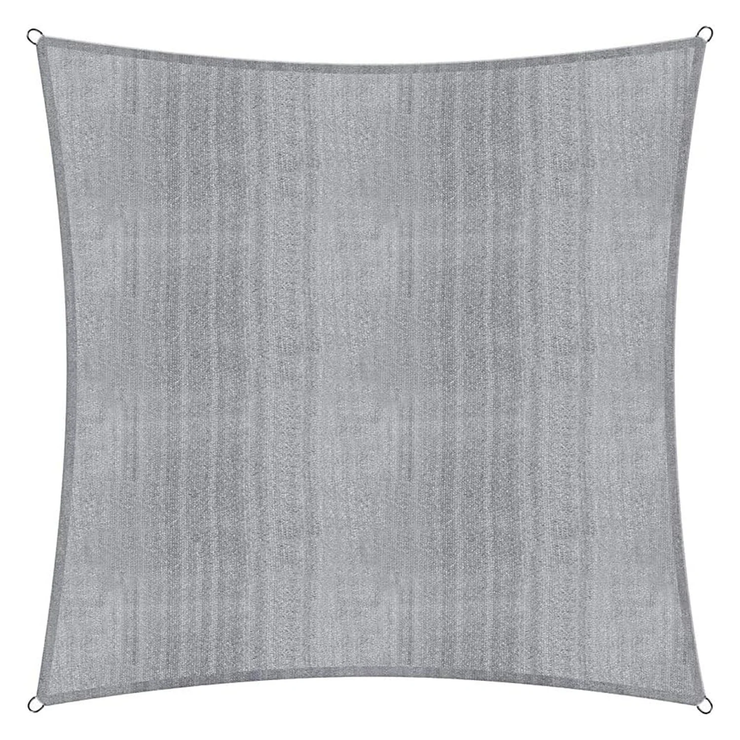 Bild von Lumaland Sonnensegel Lumaland Sonnensegel Quadrat 5 x 5 Meter, Wetterbeständig, 100% HDPE mit Stabilisator für UV Schutz