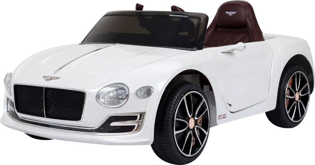 Bild von HOMCOM Kinderauto Elektroauto Bentley GT lizenziert mit Fernbedienung, 2 x 390 Motoren, Weiß, 108 x 60 x 43 cm, für Kinder   Aosom.de