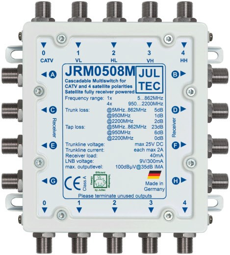 Bild von Jultec JRM0508M Multischalter 5/8 (JRM0508M)