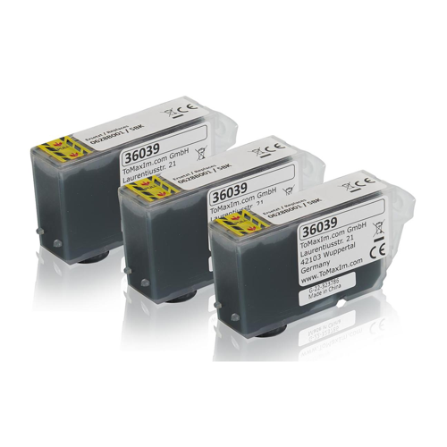 Bild von Sparset kompatibel zu Canon 0628 B 001 / 5 BK - 3er Set Tintenpatronen