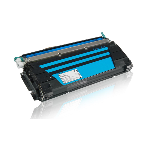 Bild von Kompatible Lexmark C746A1CG Tonerkartusche in Cyan - Hochwertige Druckergebnisse