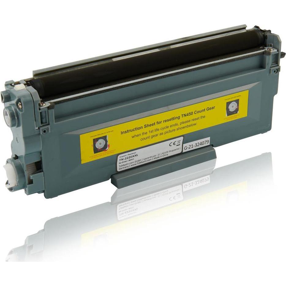Bild von Inkadoo, Toner, Toner kompatibel zu Brother TN-2220 XL Toner, schwarz Schwarz (BK)
