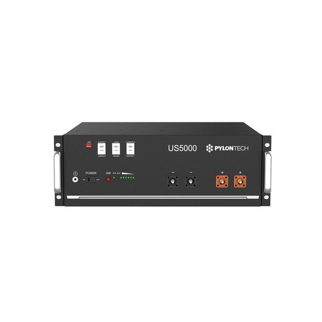 Bild von Pylontech US5000 4800Wh 48V Batteriespeicher-Modul für Solaranlagen Batterie, (48 V)