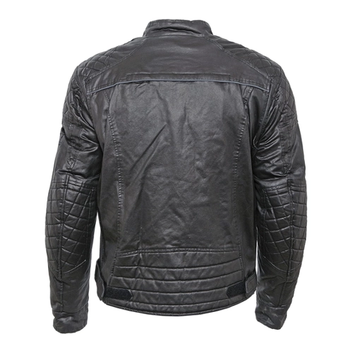 Bild von Bores Alfredo wasserdichte Motorrad Textiljacke, schwarz, Größe S für Männer
