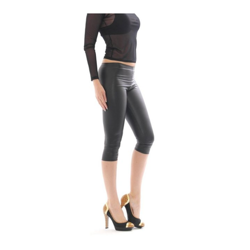 Bild von Seksiöse SYS Caprihose - Capri Leggings in Glanz-Matt