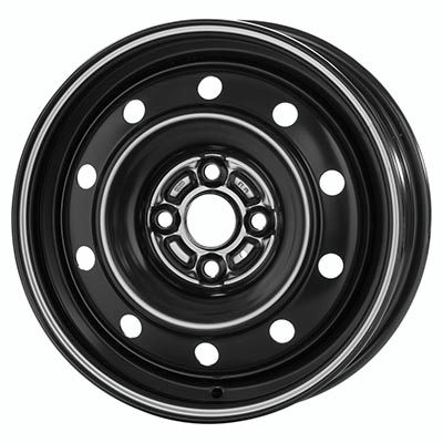Bild von MWD  schwarz/silber 5.0Jx15 4x100 ET40