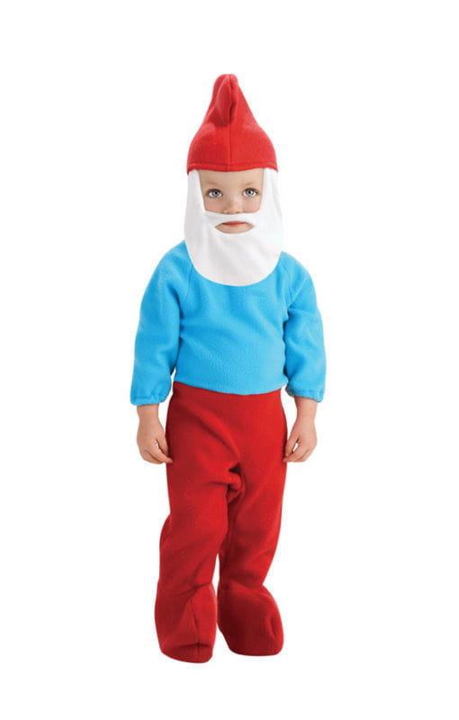 Bild von Papa Schlumpf Kleinkinderkostüm XL