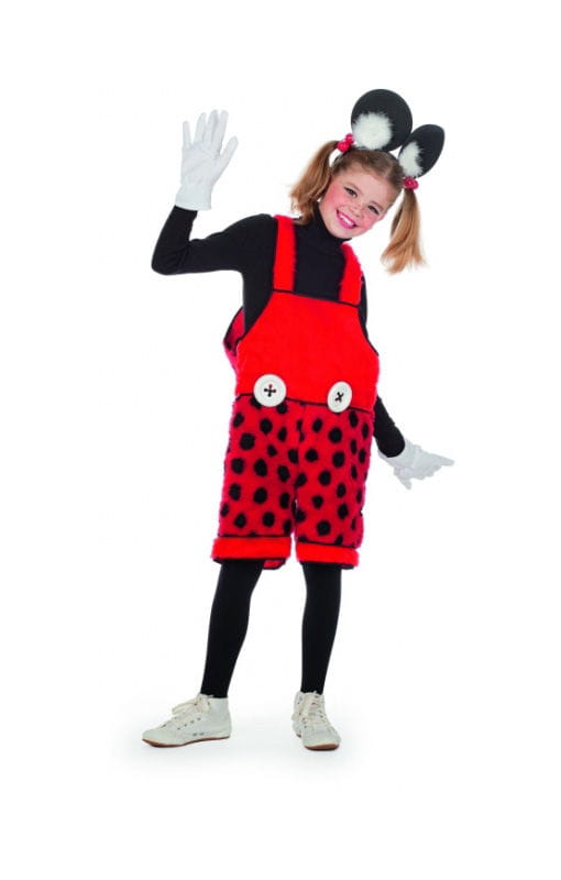 Bild von Marienkäfer Latzhose  Hose für Marienkäfer Kinderkostüm S/116
